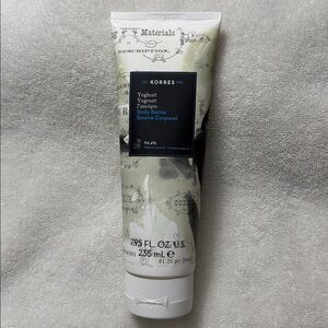 KORRES Yoghurt Body Butter Jumbo Size 235mL 7.95 Fl Oz - NEW